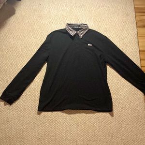 Collared long sleeve shirt